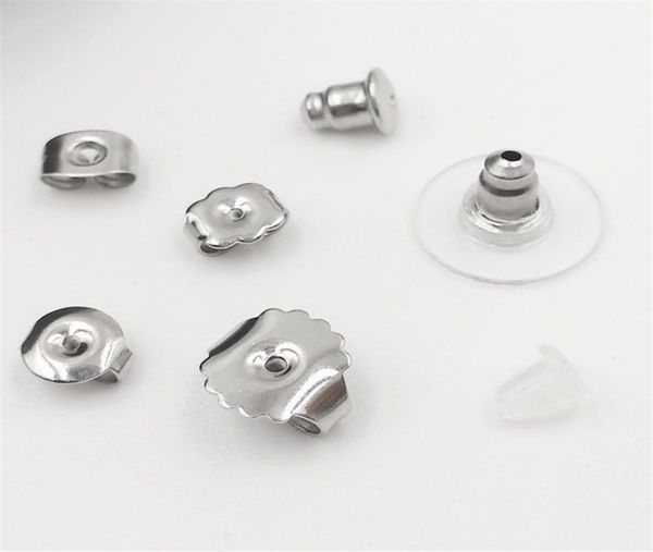 100pcs 12x6mm silver color stainless steel jewelry accessories earring back plug settings base ear studs back diy making findings5338182, White
100pcs 12x6mm silver color stainless steel jewelry accessories earring back plug settings base ear studs back diy making findings5338182, White