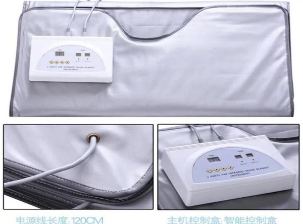 new model 2 zone fir sauna far infrared body slimming sauna blanket heating therapy slim bag spa body detox machine4323607
new model 2 zone fir sauna far infrared body slimming sauna blanket heating therapy slim bag spa body detox machine4323607