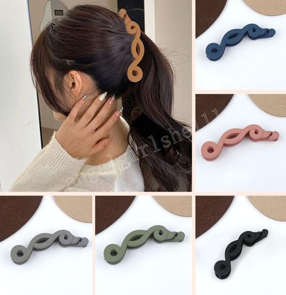 frosted hair clips solid color banana clip women039s hair accessories fashion ponytail barrettes hair claws hairpins4963890, Slivery;white
frosted hair clips solid color banana clip women039s hair accessories fashion ponytail barrettes hair claws hairpins4963890, Slivery;white