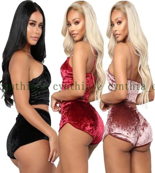fashion ladies 2pcs pajamas velvet sleepwear sets spaghetti strap shorts women party8432200, Blue;red
fashion ladies 2pcs pajamas velvet sleepwear sets spaghetti strap shorts women party8432200, Blue;red