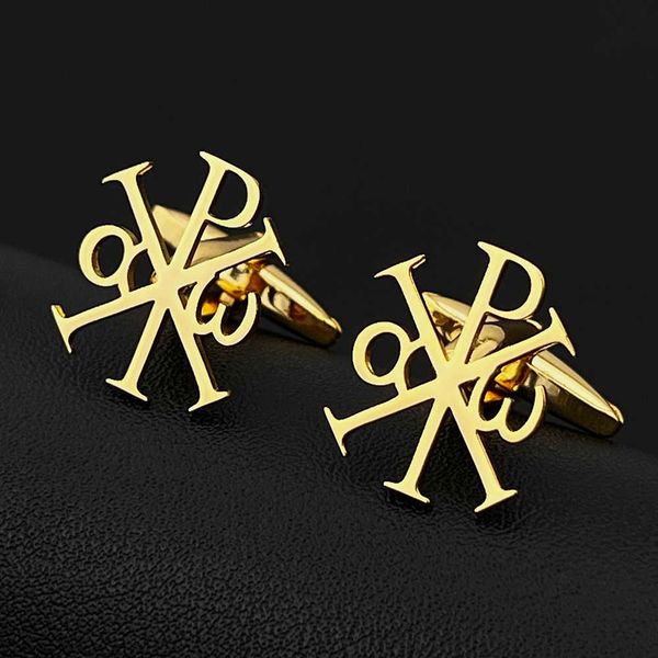 cuff links chi-rho alpha christianity cufflinks for men women shirt clasp stainless steel faith amulet jewelry sleeves buckle gifts hkd23071, Silver
cuff links chi-rho alpha christianity cufflinks for men women shirt clasp stainless steel faith amulet jewelry sleeves buckle gifts hkd23071, Silver