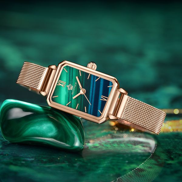 stainless steel case strap small green watch simple temperament fashion popular waterproof quartz watch student little girl wristwatch, Slivery;golden
stainless steel case strap small green watch simple temperament fashion popular waterproof quartz watch student little girl wristwatch, Slivery;golden
