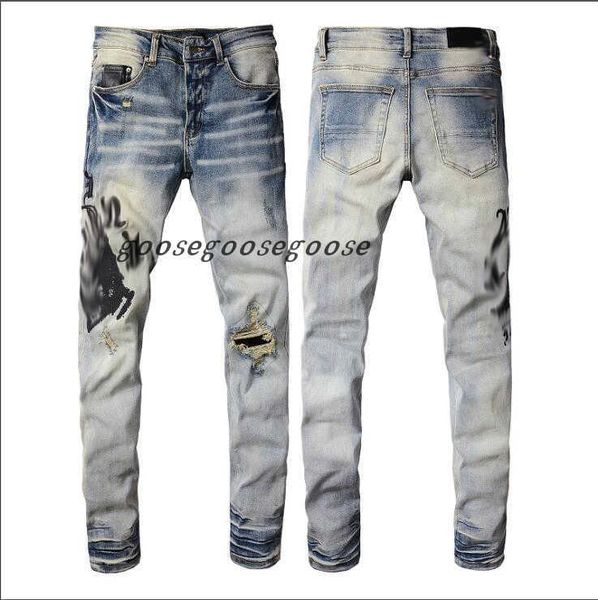 designer jeans mens denim embroidery pants fashion holes trouser us size 28-40 hip hop distressed zipper trousers for male 2023 sell##, Blue
designer jeans mens denim embroidery pants fashion holes trouser us size 28-40 hip hop distressed zipper trousers for male 2023 sell##, Blue