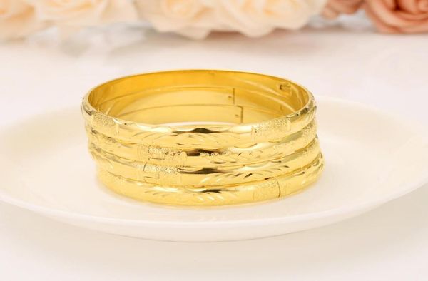 18 k yellow gold bangle women fine solid gold gf dubai bride wedding bracelet jewelry gold charm gift 1pcs or 4pcs select7745607, Black
18 k yellow gold bangle women fine solid gold gf dubai bride wedding bracelet jewelry gold charm gift 1pcs or 4pcs select7745607, Black