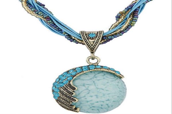 new sead beads moon pendant punk retro necklace bohemia national wind retro chain alloy necklace jewelry 9959758, Silver
new sead beads moon pendant punk retro necklace bohemia national wind retro chain alloy necklace jewelry 9959758, Silver