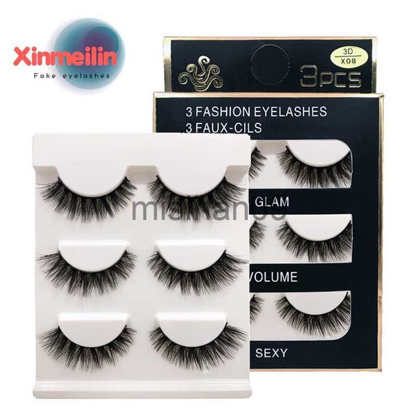 false eyelashes 3 pairs natural long false eyelashes 15 styles handmade 3d fluffy wispy thick fake lashes extension tool makeup j230717
false eyelashes 3 pairs natural long false eyelashes 15 styles handmade 3d fluffy wispy thick fake lashes extension tool makeup j230717