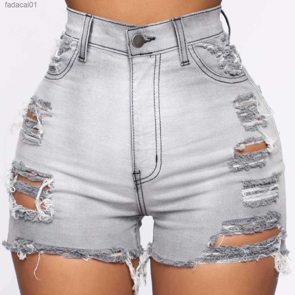 summer woman ripped denim shorts high waist hole tassel shorts jeans s2xl feminino l230621, White;black
summer woman ripped denim shorts high waist hole tassel shorts jeans s2xl feminino l230621, White;black