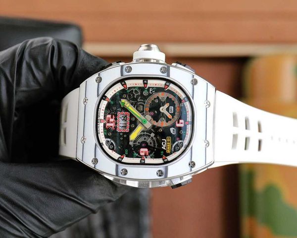 designer fantasic men wrist watches superb rm62-01 watch 3lg9 fully automatic mechanical movement sapphire mirror ntpt carbon fiber case wit, Slivery;brown
designer fantasic men wrist watches superb rm62-01 watch 3lg9 fully automatic mechanical movement sapphire mirror ntpt carbon fiber case wit, Slivery;brown