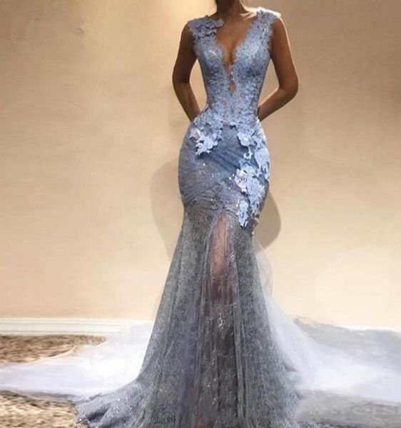 dusty blue v neck full lace mermaid prom dress vintage beaded formal evening gown long plus size party bridesmaid dress1450576, Black
dusty blue v neck full lace mermaid prom dress vintage beaded formal evening gown long plus size party bridesmaid dress1450576, Black