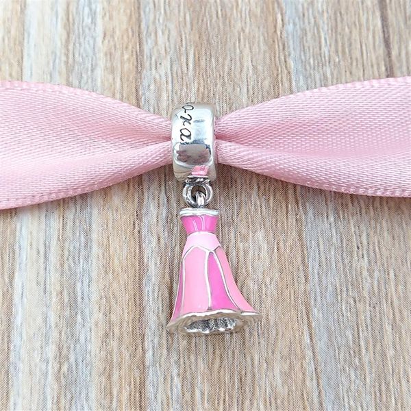 andy jewel authentic 925 sterling silver beads pink dress charm fits european pandora style jewelry bracelets & necklace 750105589227j, Black
andy jewel authentic 925 sterling silver beads pink dress charm fits european pandora style jewelry bracelets & necklace 750105589227j, Black