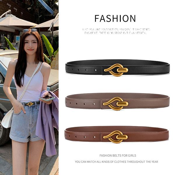 neck ties retro smooth buckle belt ladies genuine leather simple versatile ins style jeans dress decorative 230718, Blue;purple
neck ties retro smooth buckle belt ladies genuine leather simple versatile ins style jeans dress decorative 230718, Blue;purple