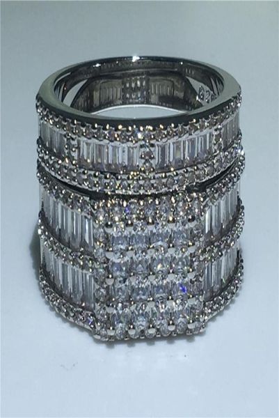 vecalon charm promise ring set 925 sterling silver princess cut diamond cz engagement wedding band rings for women bridal jewelry6386337, Slivery;golden
vecalon charm promise ring set 925 sterling silver princess cut diamond cz engagement wedding band rings for women bridal jewelry6386337, Slivery;golden