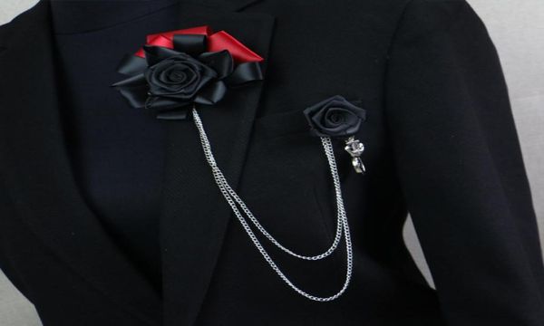 iremiel handmade korean rose flower tassel black brooch men lapel pin badge suit shirt collar brooches corsage accessories1709140, Gray
iremiel handmade korean rose flower tassel black brooch men lapel pin badge suit shirt collar brooches corsage accessories1709140, Gray
