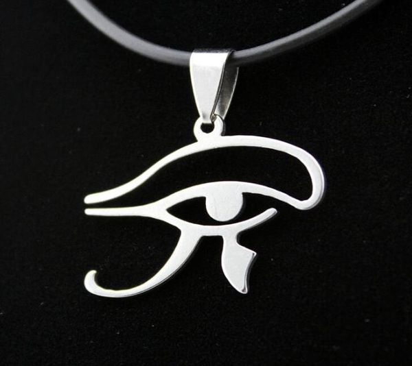 fashion men and women stainless steel egypt eye of horus pendant titanium jewelry choice bead necklace leather rope cross cha8195658, Silver
fashion men and women stainless steel egypt eye of horus pendant titanium jewelry choice bead necklace leather rope cross cha8195658, Silver