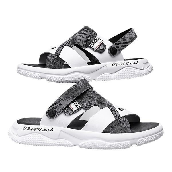 sandals qmaigie men leather brand 2023 summer sports leisure driving beach dualpurpose slippers outdoor sandal 230718, Black
sandals qmaigie men leather brand 2023 summer sports leisure driving beach dualpurpose slippers outdoor sandal 230718, Black