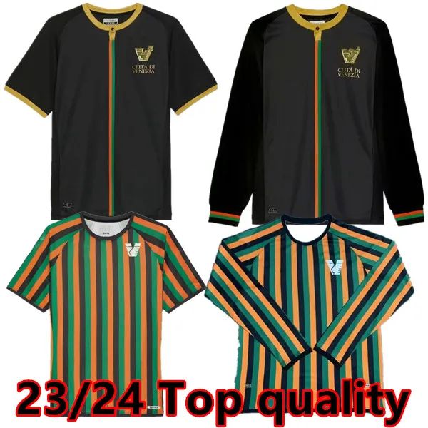 22 23 24 venezia fc soccer jerseys home black away white third blue 4th red 10# aramu 11# forte venice 2023 2024 busio 27# football shirts 3, Black;yellow
22 23 24 venezia fc soccer jerseys home black away white third blue 4th red 10# aramu 11# forte venice 2023 2024 busio 27# football shirts 3, Black;yellow
