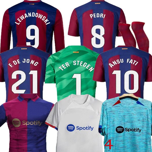 23 24 soccer jerseys lewandowski ansu fati gavi ferran raphinha gundogan 125th camisetas de football alexia 2023 2024 f. de jong barcelonas, Black;yellow
23 24 soccer jerseys lewandowski ansu fati gavi ferran raphinha gundogan 125th camisetas de football alexia 2023 2024 f. de jong barcelonas, Black;yellow