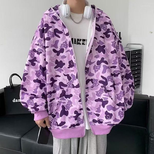 men's jackets korean fashion camouflage devil print hooded jacket men hip hop streetwear zipper hoodies couple haruku trend loose, Black;brown
men's jackets korean fashion camouflage devil print hooded jacket men hip hop streetwear zipper hoodies couple haruku trend loose, Black;brown