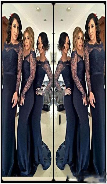 2018 navy lace long sleeves bridesmaid dress groups sheer neck floor length mermaid plus size maid of the bride gown for wedding6440865, White;pink
2018 navy lace long sleeves bridesmaid dress groups sheer neck floor length mermaid plus size maid of the bride gown for wedding6440865, White;pink