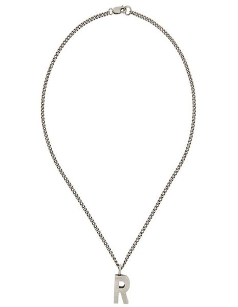 21ss raf simons 3d r letter pendant non fading necklace street hip hop punk accessories holiday gift2366221, Silver
21ss raf simons 3d r letter pendant non fading necklace street hip hop punk accessories holiday gift2366221, Silver