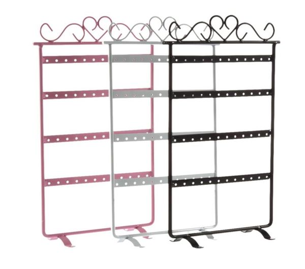 48 hole earrings ear studs display rack metal jewelry holder stand showcase pink 295160mm for retail environment2881874, Black
48 hole earrings ear studs display rack metal jewelry holder stand showcase pink 295160mm for retail environment2881874, Black