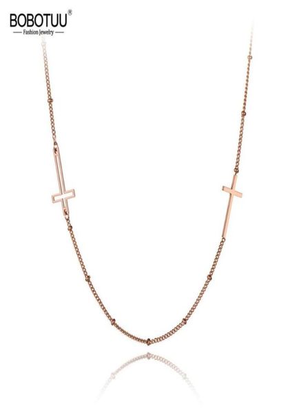 religious titanium stainless steel double cross choker necklaces for women rose gold chain link pendant necklace bn19173 chokers8246082, Golden;silver
religious titanium stainless steel double cross choker necklaces for women rose gold chain link pendant necklace bn19173 chokers8246082, Golden;silver