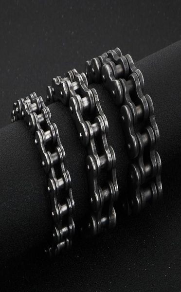 18mm 22mm large heavy men039s black biker motorcycle chain bracelet punk hiphop cool brush black 316l stainless steel bicycle b5023692, Golden;silver
18mm 22mm large heavy men039s black biker motorcycle chain bracelet punk hiphop cool brush black 316l stainless steel bicycle b5023692, Golden;silver