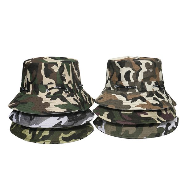 camouflage bucket hat mens and womens drawstring fisherman hat outdoor mountaineering fishing hat travel sun hat bucket hat wholesale, Blue;gray
camouflage bucket hat mens and womens drawstring fisherman hat outdoor mountaineering fishing hat travel sun hat bucket hat wholesale, Blue;gray