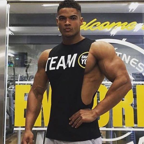 men' tank men gym fitness bodybuilding cotton tank stringer singlet vest clothes sleeveless shirts male summer training undershirt 2, White;black
men' tank men gym fitness bodybuilding cotton tank stringer singlet vest clothes sleeveless shirts male summer training undershirt 2, White;black