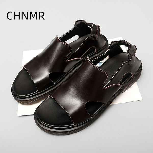 sandals genuine leather for men wearresistant nonslip breathable trendy allmatch comfortable lightweight shoes summer main 230718, Black
sandals genuine leather for men wearresistant nonslip breathable trendy allmatch comfortable lightweight shoes summer main 230718, Black