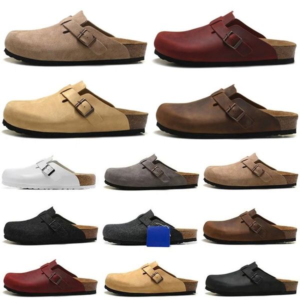 boston clog men women designer birks sandals slippers leather bag head pull cork flats mules woody loafers men women slipper sandals brown b, Black
boston clog men women designer birks sandals slippers leather bag head pull cork flats mules woody loafers men women slipper sandals brown b, Black