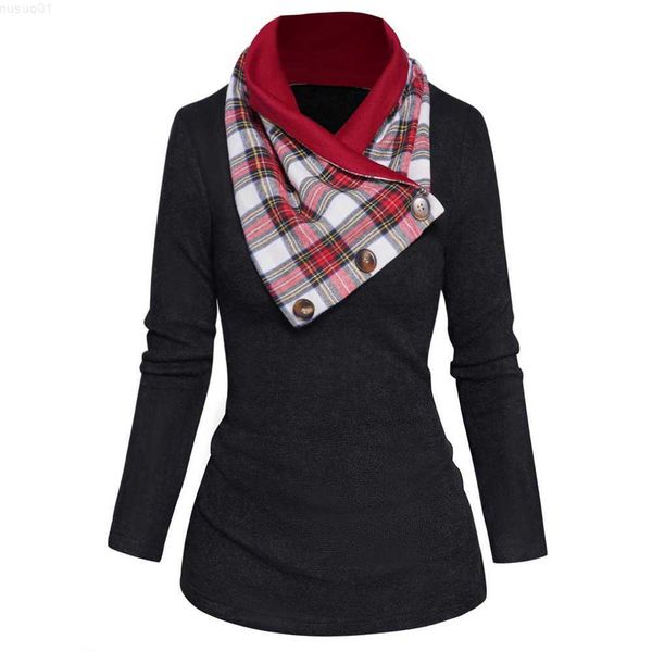 women's sweaters women sweater long sleeve scoop neck knitwear solid color knit with plaid print scarf winter female l230718, White;black
women's sweaters women sweater long sleeve scoop neck knitwear solid color knit with plaid print scarf winter female l230718, White;black