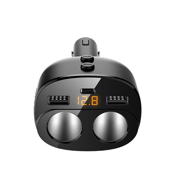 car cigarette lighter socket splitter charger type c usb qc 3 0 quick charge rotatable digital voltage display power adapter200l
car cigarette lighter socket splitter charger type c usb qc 3 0 quick charge rotatable digital voltage display power adapter200l