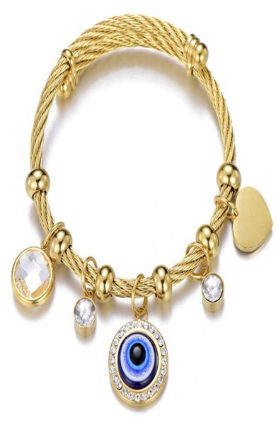 2021 fashion simple evil eye stainless steel gold turkish islamic women bracelet bracelet blue eye charm size adjustable bracelet 5801778, Golden;silver
2021 fashion simple evil eye stainless steel gold turkish islamic women bracelet bracelet blue eye charm size adjustable bracelet 5801778, Golden;silver