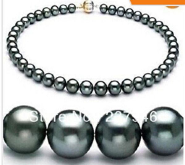 fast real fine pearl jewelry 19quot910mm tahitian natural black pearls necklace perfect round7438719
fast real fine pearl jewelry 19quot910mm tahitian natural black pearls necklace perfect round7438719