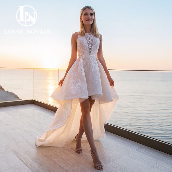 a-line sleeveless wedding dress 2023 o-neck backless lace dreamy knee-length short wedding dresses vestidos de novia, White
a-line sleeveless wedding dress 2023 o-neck backless lace dreamy knee-length short wedding dresses vestidos de novia, White