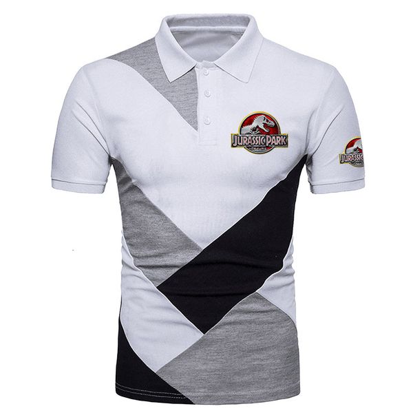 men's polos jurassic park 2023 men polo shirt short sleeve contrast color clothing summer comfortable streetwear casual fashion 230717, White;black
men's polos jurassic park 2023 men polo shirt short sleeve contrast color clothing summer comfortable streetwear casual fashion 230717, White;black