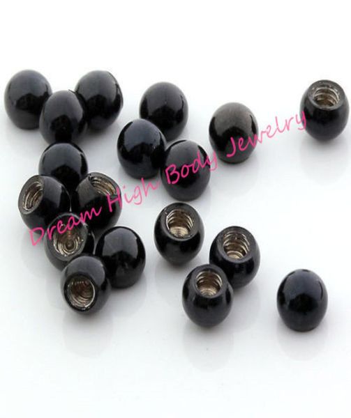 black ball round bead screw steel diy navel nose body piercing jewelry cool lip stud barbell eyebrw ring 16g 14g ball accessory2157804
black ball round bead screw steel diy navel nose body piercing jewelry cool lip stud barbell eyebrw ring 16g 14g ball accessory2157804