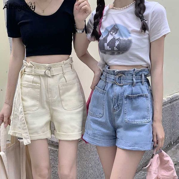 denim shorts women s5xl chic summer casual high waist weet loose fashion aline korean style simple allmatch streetwear l230621, White;black
denim shorts women s5xl chic summer casual high waist weet loose fashion aline korean style simple allmatch streetwear l230621, White;black