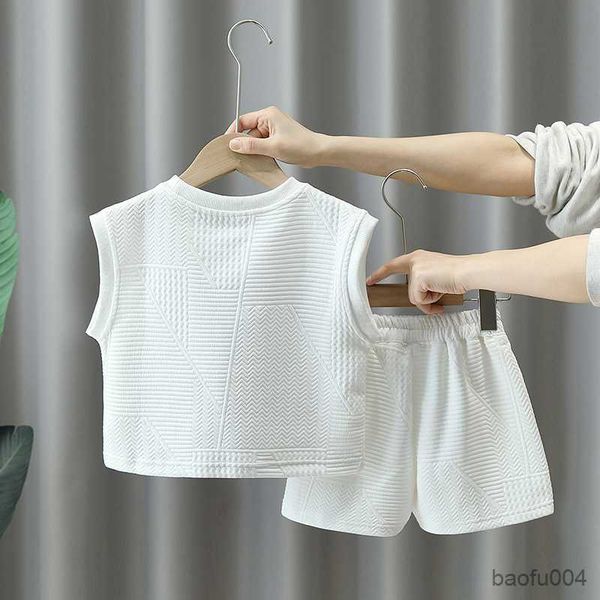 clothing sets children's tracksuits summer fashion teen boys sleeveless pullover shorts 2pcs outfits boys clothes set r230718, White
clothing sets children's tracksuits summer fashion teen boys sleeveless pullover shorts 2pcs outfits boys clothes set r230718, White