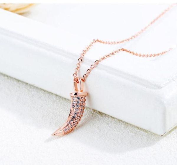 horn full zircon pendant necklace copper alloy material plated chain necklace inlaid zircon trendy women jewelry gift8720056, Silver
horn full zircon pendant necklace copper alloy material plated chain necklace inlaid zircon trendy women jewelry gift8720056, Silver