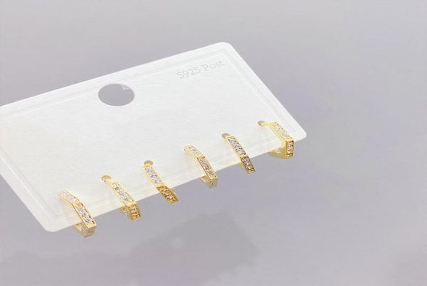 stud 2021 design 6 pcs 14k gold plated simple style geometric earrings luxury jewelry cubic zircon9360629, Golden;silver
stud 2021 design 6 pcs 14k gold plated simple style geometric earrings luxury jewelry cubic zircon9360629, Golden;silver