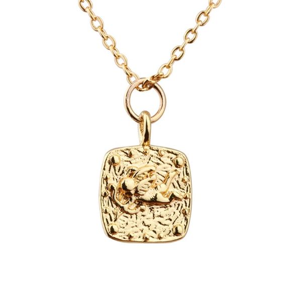 square hang tag 14k gold plated pendant necklace fashion elegant necklaces gift for woman jewelry5386077, Silver
square hang tag 14k gold plated pendant necklace fashion elegant necklaces gift for woman jewelry5386077, Silver