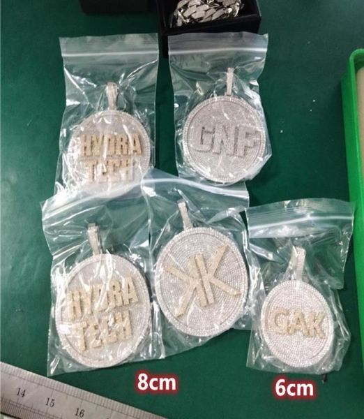 diameter 6cm round pendants gold plated full bling iced out cz custom made letters pendant necklace for mens women hip hop jewelry2730151, Silver
diameter 6cm round pendants gold plated full bling iced out cz custom made letters pendant necklace for mens women hip hop jewelry2730151, Silver