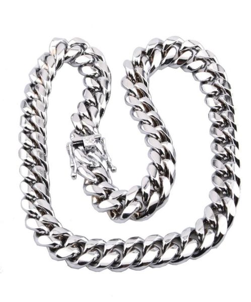 miami cuban link chain necklace men hip hop gold silver necklaces stainless steel jewelry4126596
miami cuban link chain necklace men hip hop gold silver necklaces stainless steel jewelry4126596