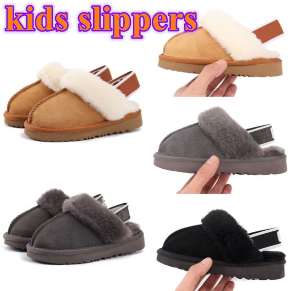 kids designer slippers snow toddlers australian fluff yeah slide infants girls boys warm shoes leather youth shoe winter flat sandals, Black;grey
kids designer slippers snow toddlers australian fluff yeah slide infants girls boys warm shoes leather youth shoe winter flat sandals, Black;grey
