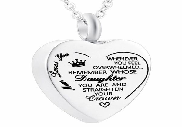 whenever you feel overwhelmed remenber whose daughter you are stainless steel necklace urn for ashes for women mom8765321, Silver
whenever you feel overwhelmed remenber whose daughter you are stainless steel necklace urn for ashes for women mom8765321, Silver