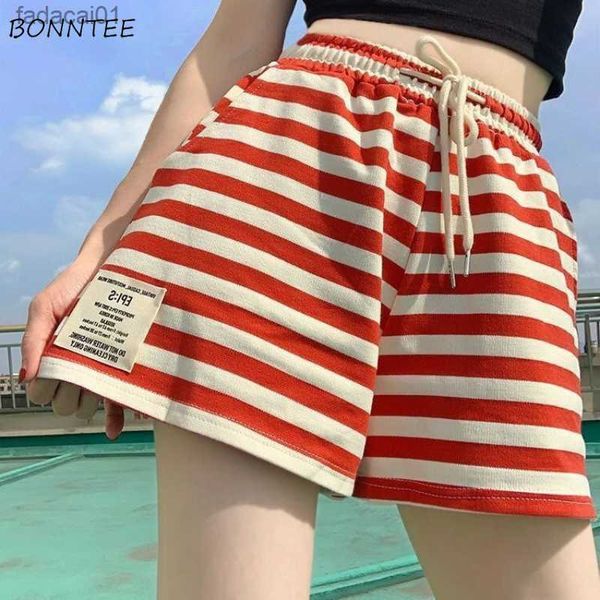 s3xl striped shorts for women high elastic waist summer basic cozy allmatch daily korean style fashion casual l230621, White;black
s3xl striped shorts for women high elastic waist summer basic cozy allmatch daily korean style fashion casual l230621, White;black