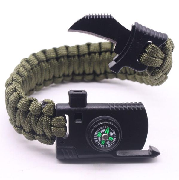 tactical bushcraft molle umbrella rope survive whistle escape emergency rescue camouflage bracelet paracord climb hunt accessory1174975, White
tactical bushcraft molle umbrella rope survive whistle escape emergency rescue camouflage bracelet paracord climb hunt accessory1174975, White
