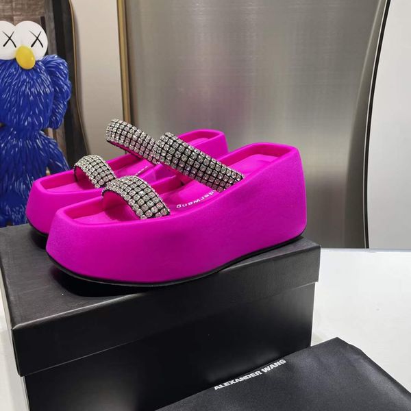 fashion summer women sandals pumps gianvito rossi wedges slippers italy originals double crystal strap platform slides designer wedge sandal, Black
fashion summer women sandals pumps gianvito rossi wedges slippers italy originals double crystal strap platform slides designer wedge sandal, Black